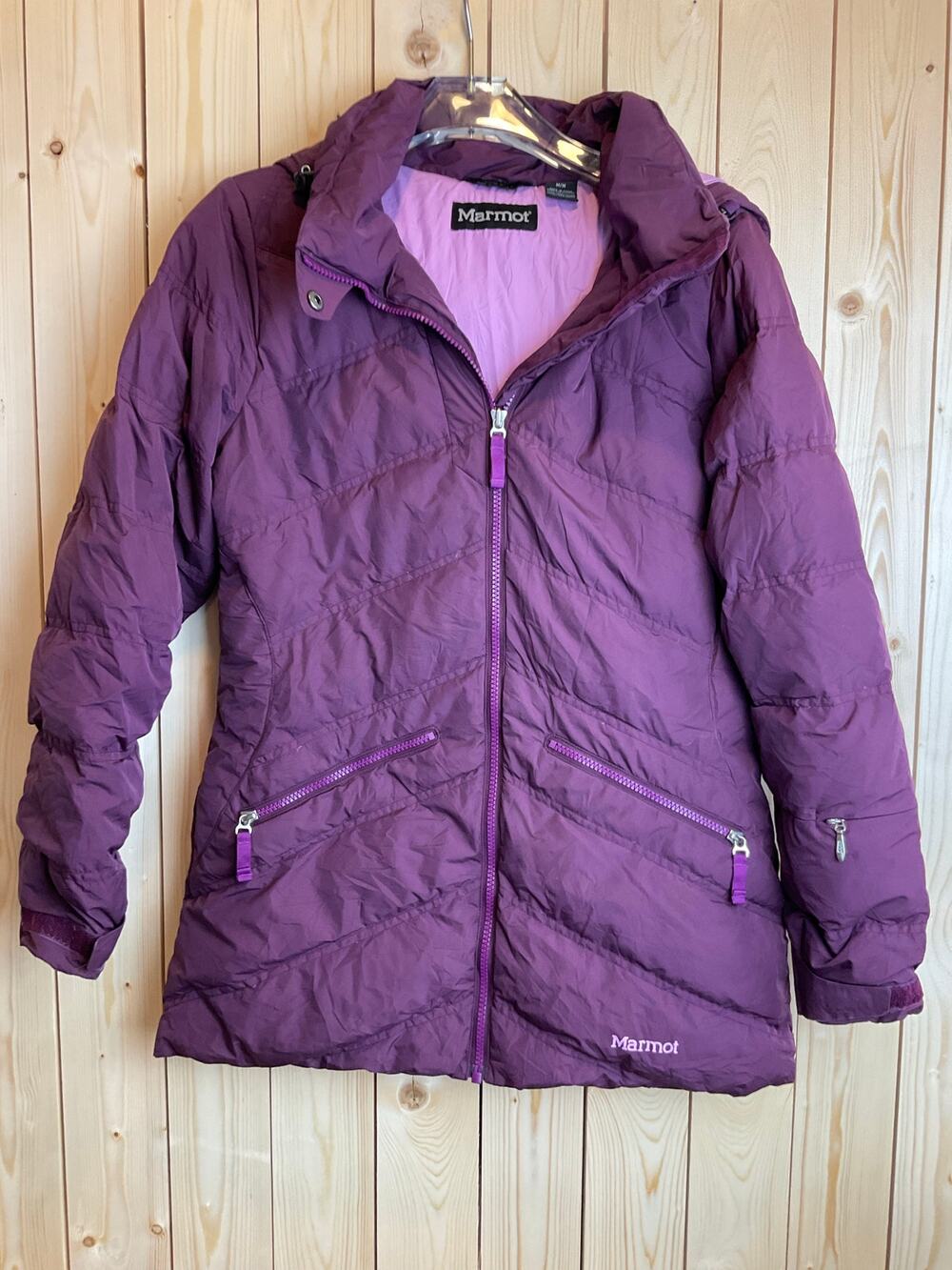 Copied - Marmot Full Zip 700 Fill Jacket, - Size M, Purple
